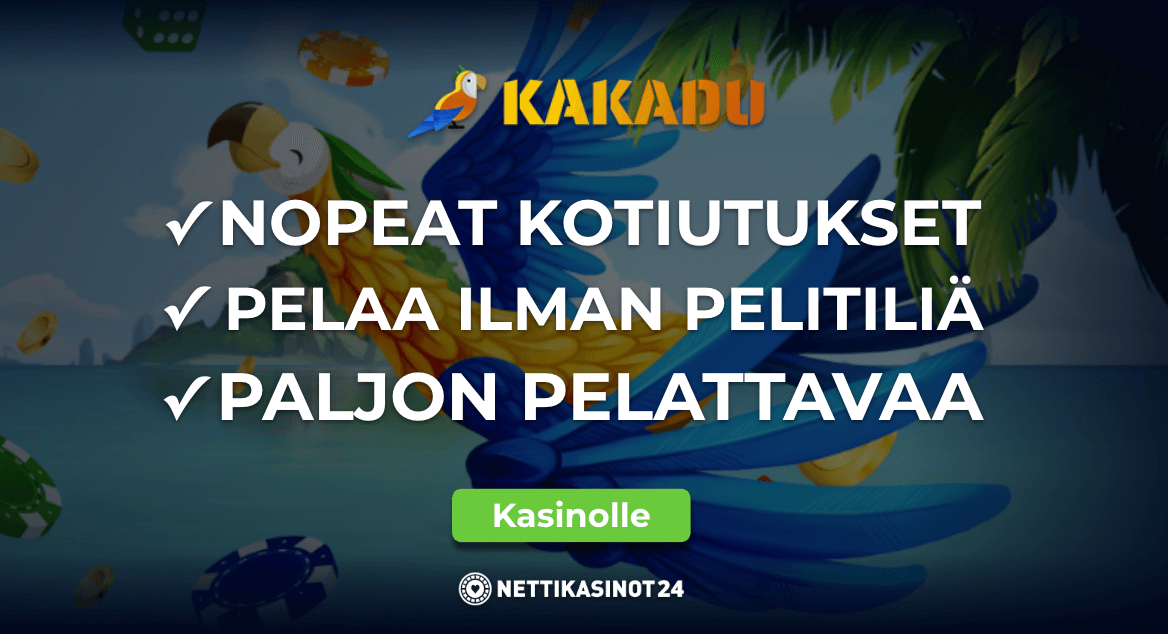 pelaa kasino kakadulla