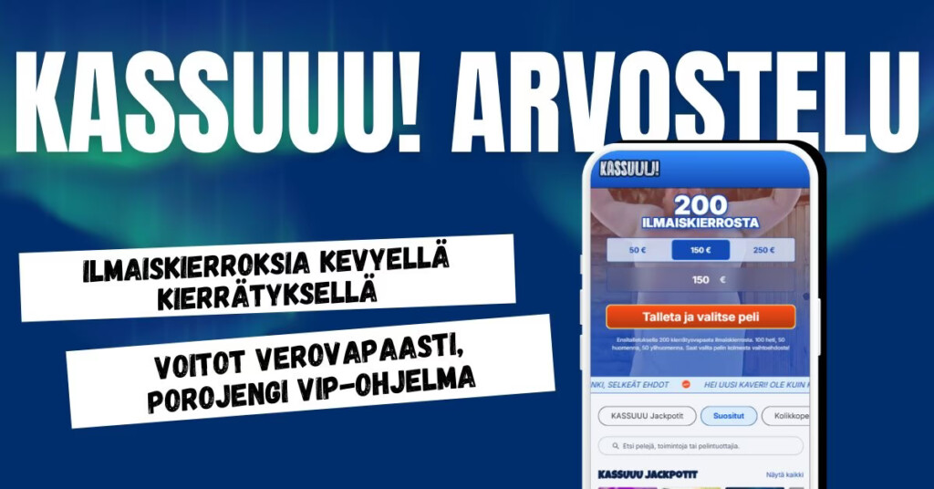 Kassuuu Casino huippuominaisuudet