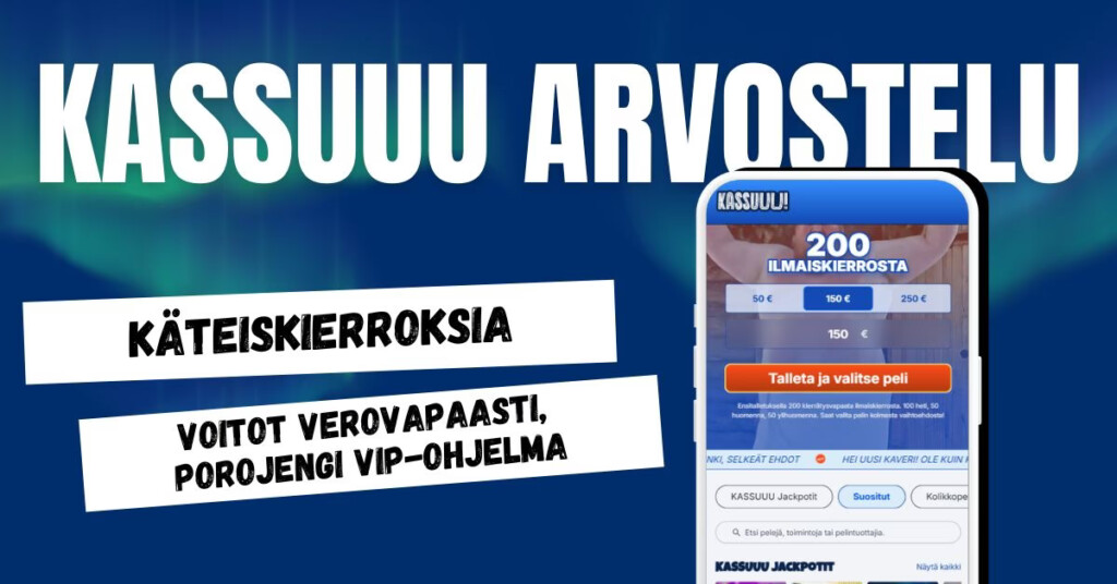 Kassuuu Casino huippuominaisuudet