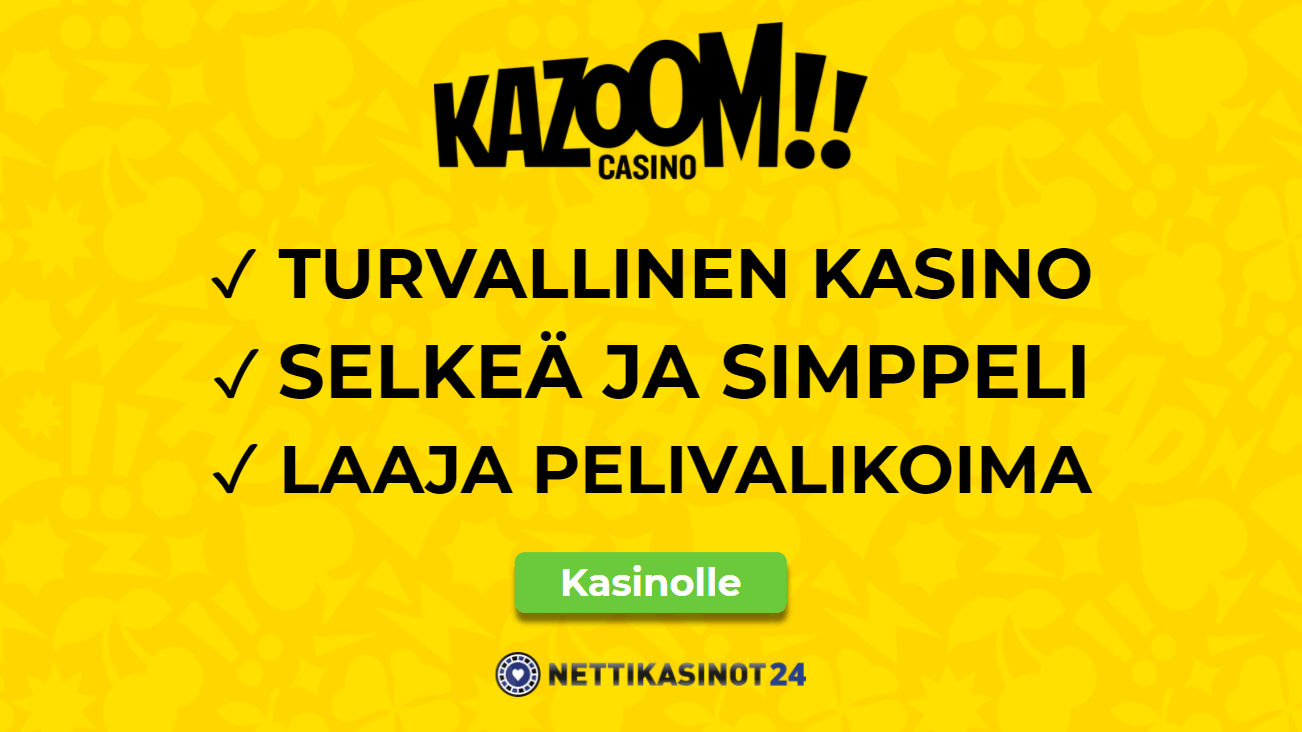 kazoom casino kokemuksia