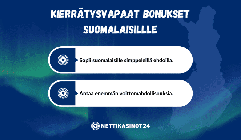 suomalaisten suosimat ilmaiskierrokset ilman kierrätystä suomalaisten suosimat ilmaiskierrokset ilman kierrätystä