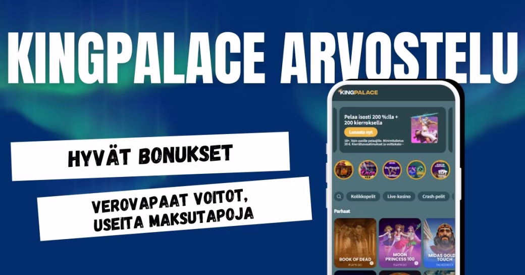 KingPalace Casino parhaat ominaisuudet