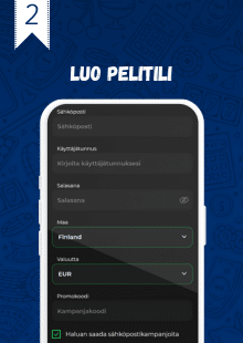 Luo pelitili tai siirry tunnistautumaan.