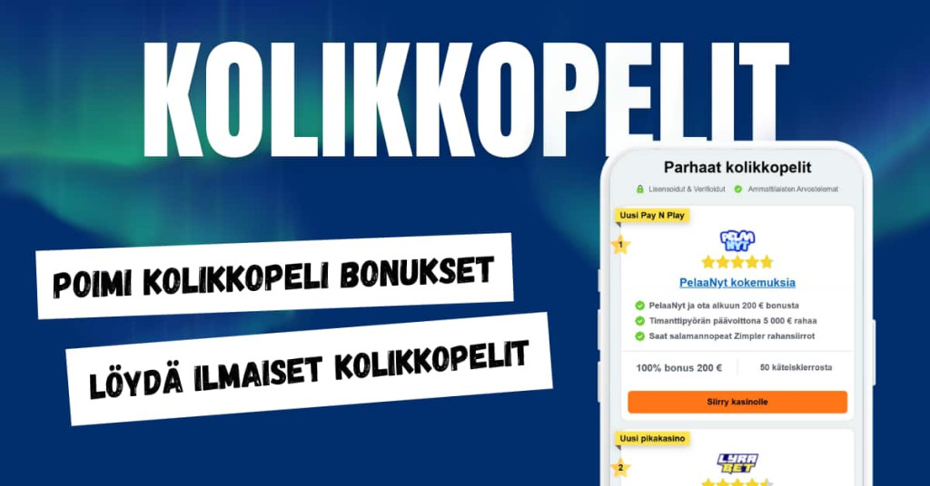 Kolikkopelit artikkelikuva.