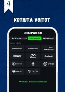 Kotiuta voitot, kun kierrätys on valmis
