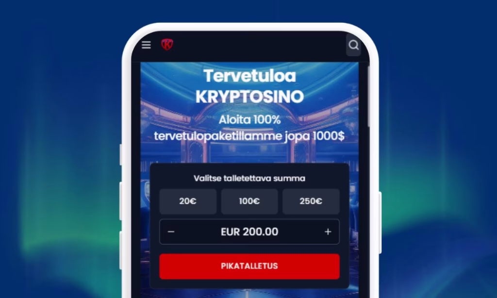 Kryptosino Casinolle pikatalletukset Trumolla