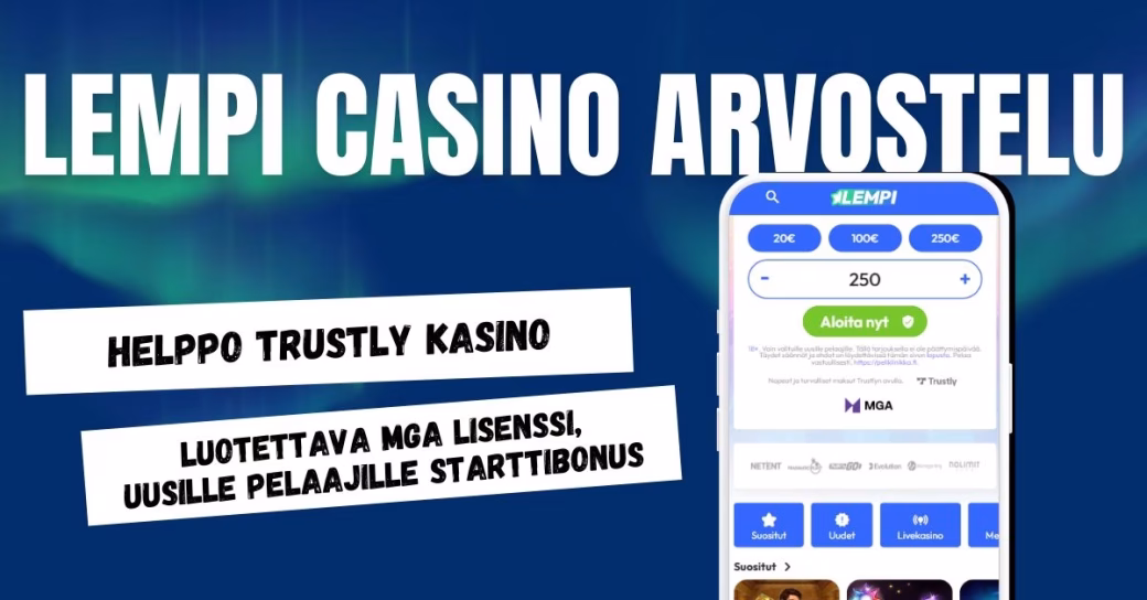 Lempi Casino arvostelu ja kokemuksia