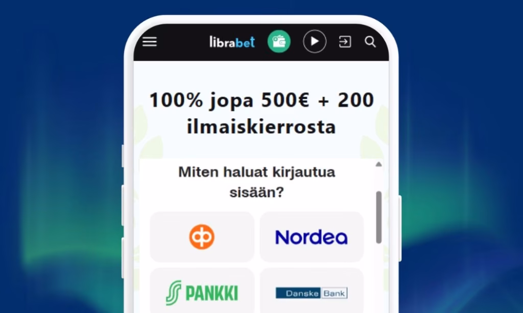 Pikatalletus Librabetille zimplerillä