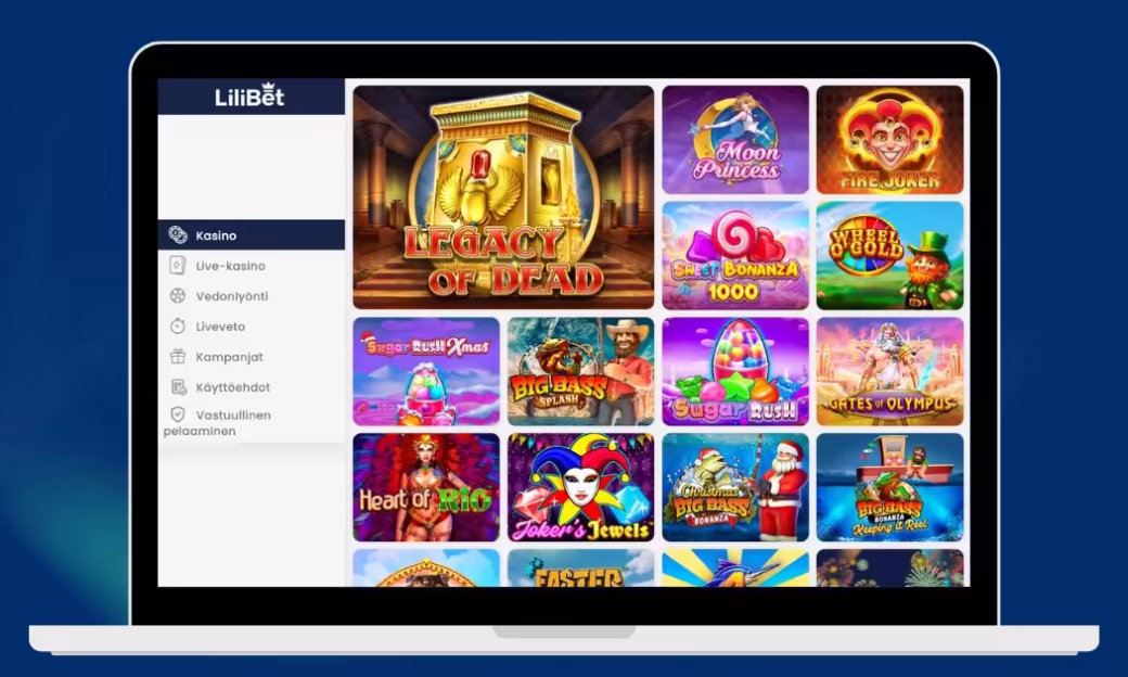 Lilibet Casino kolikkopelit
