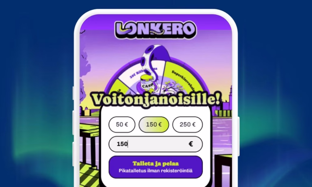 Lonkero Casinon nopeat Zimpler rahansiirrot