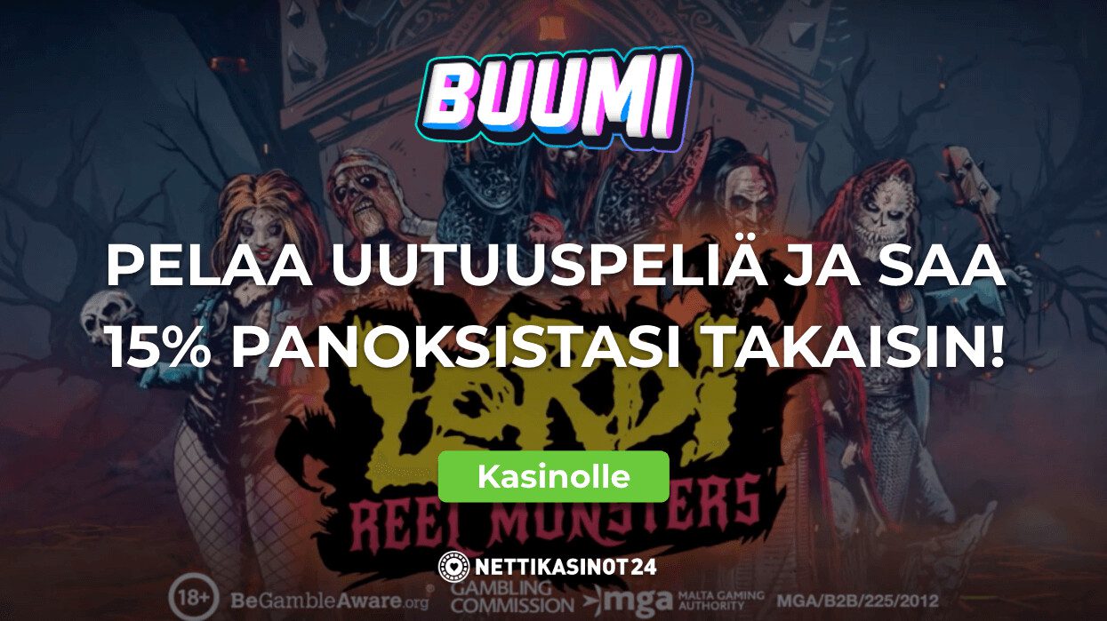 Lordi kolikkopeli pelattavissa