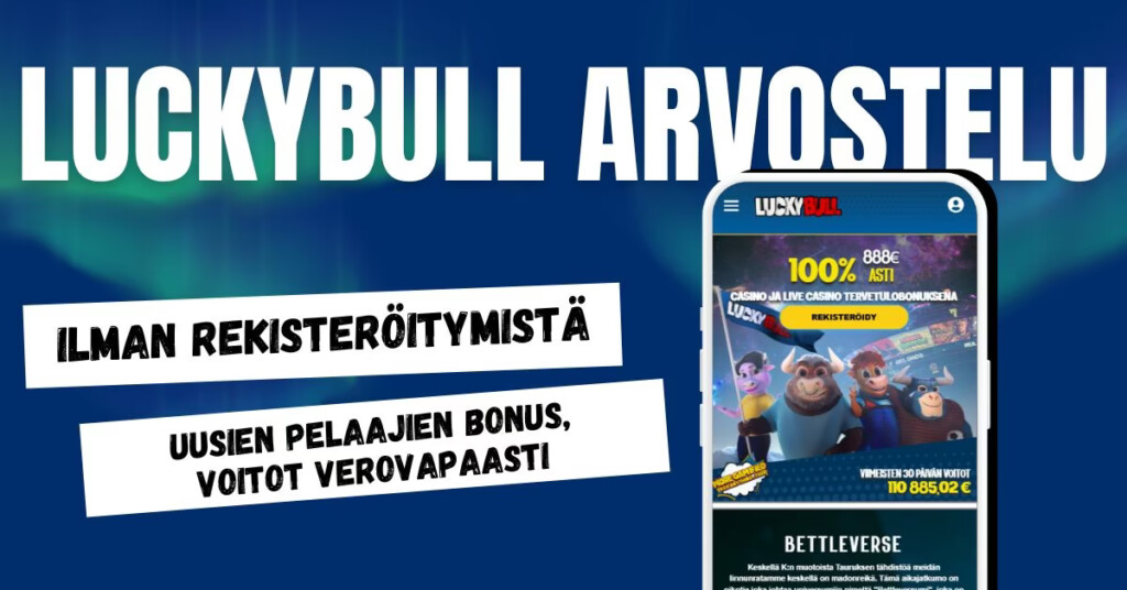 Lucky Bull Casino myyntivaltit