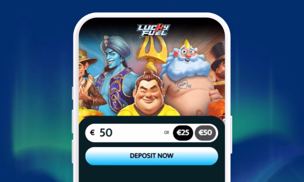 LuckyFuel talletukset Zimplerillä ja pankkitunnuksilla.