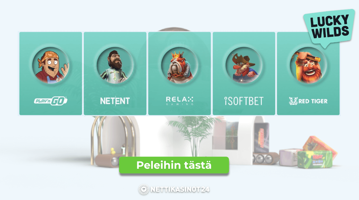 lucky wilds pelivalikoima