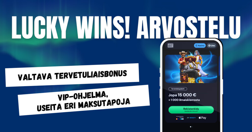 Lucky Wins Casino arvostelu