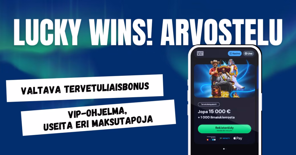 Lucky Wins Casino arvostelu