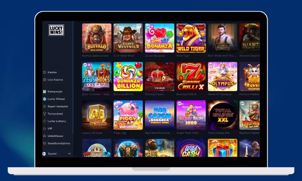 Lucky Wins Casino kolikkopelit