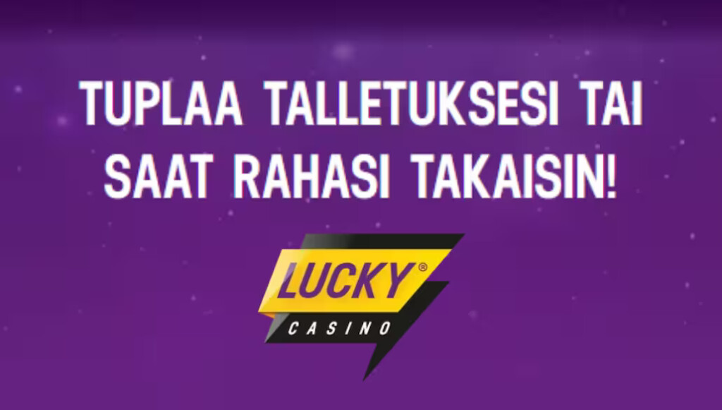 LuckyCasinon riskitön bonus käy kasinolle tai vedonlyöntiin.