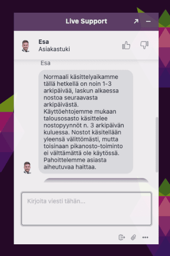 kokemuksia malina casinon asiakaspalvelusta