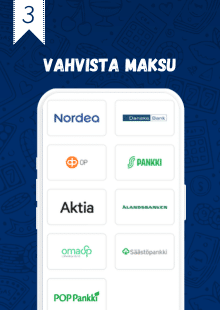 Vahvista talletus