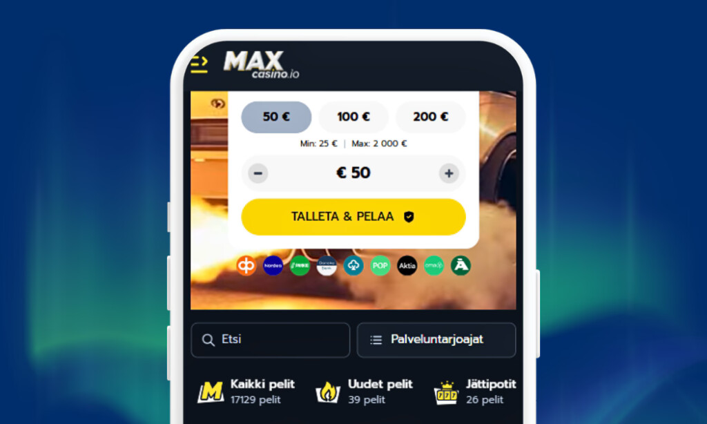 Max Casinolle nopeat talletukset Zimplerillä.