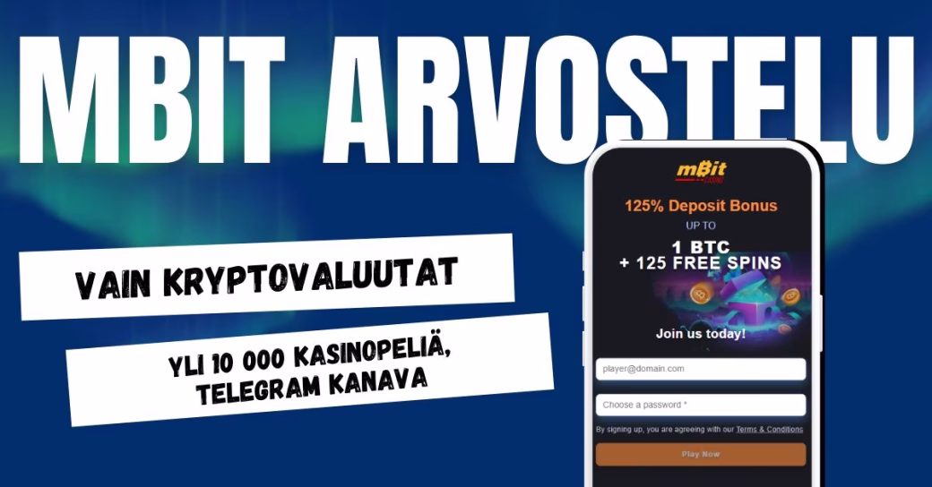 mBit Casino arvostelu ja kokemuksia
