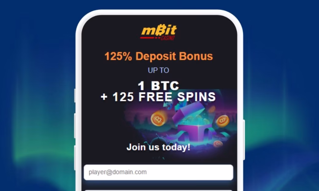 mBit Casinolle talletat yleisimmillä kryptovaluutoilla.