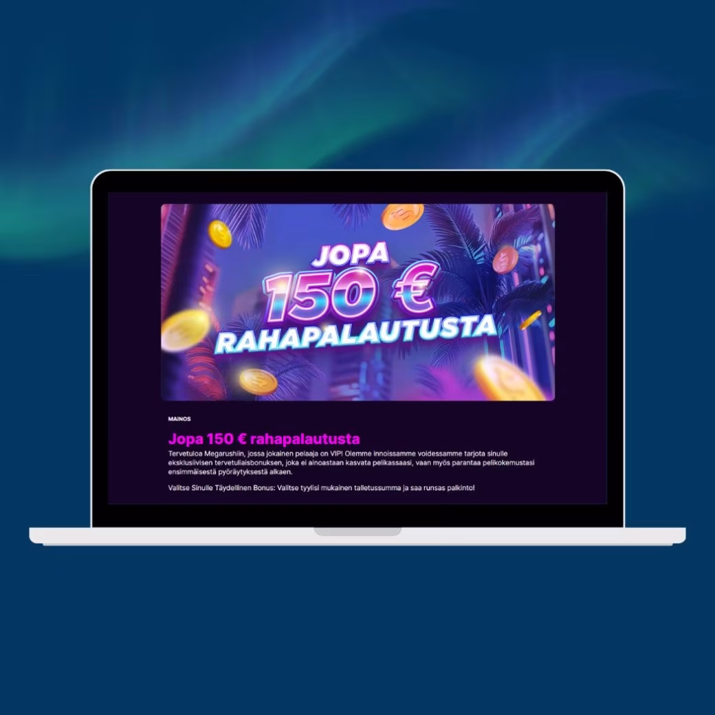 megarush casino talletusbonus