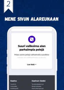 Skrollaa sivun alalaitaan Siirry sivun alareunaan.