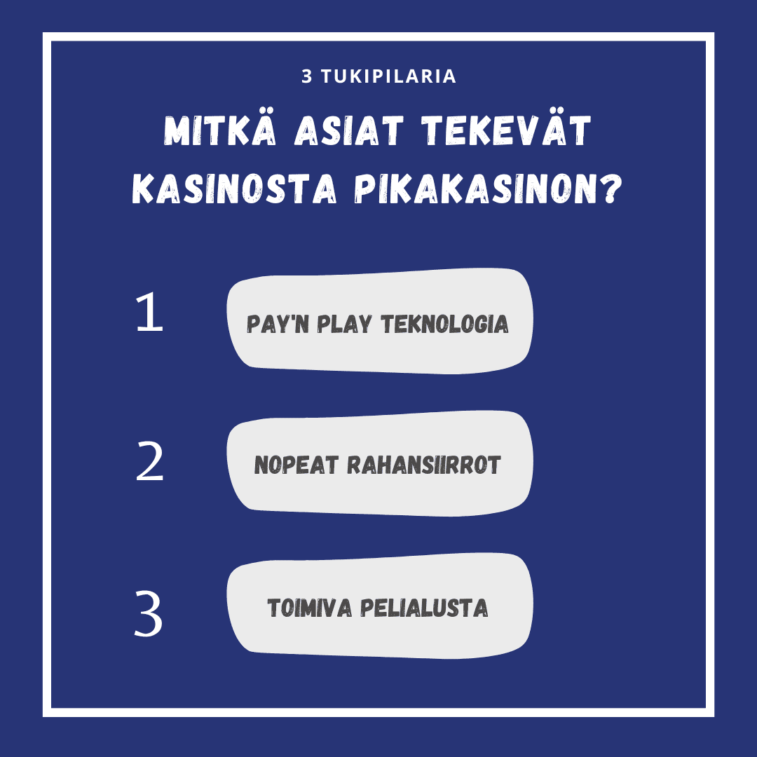 mikä tekee kasinosta nopean? mikä tekee kasinosta nopean?