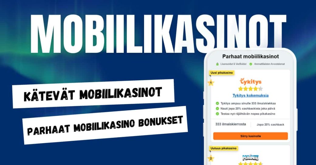Mobiilikasinot.