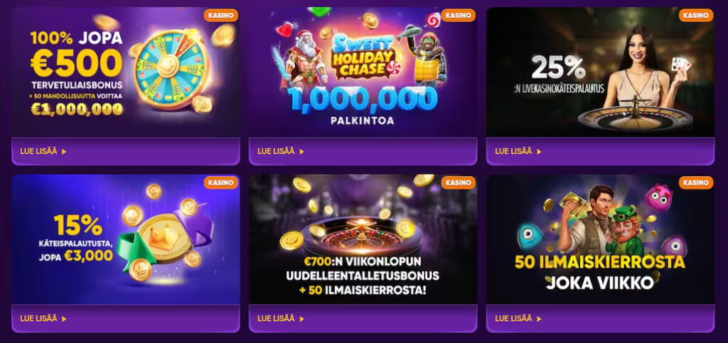 Mobiilimaksu casino bonukset.