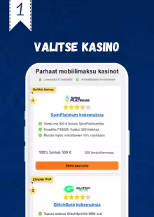 Valitse mobiilimaksu casino.
