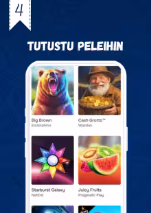 Olet valmis peleille.