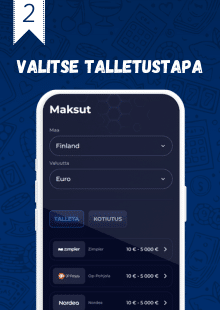 Valitse maksutapojen vaihtoehdoista MobilePay.