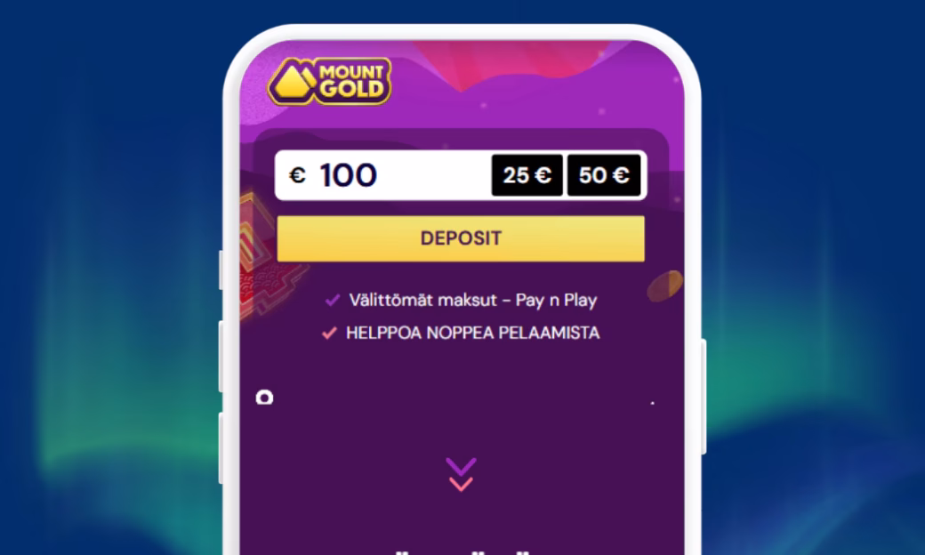 Nopeat Zimpler talletukset Mount Gold Casinolla