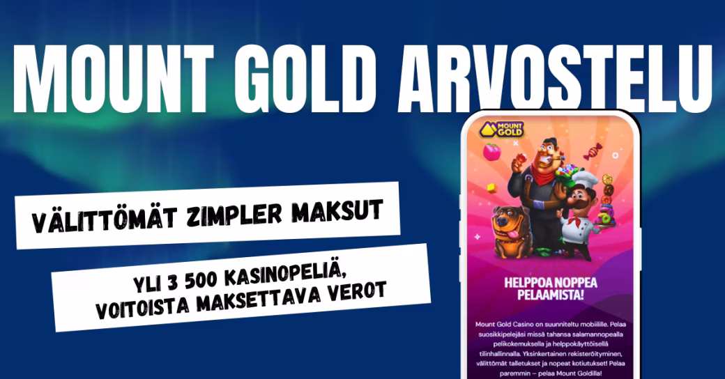 Mount Gold Casino arvostelu ja kokemuksia