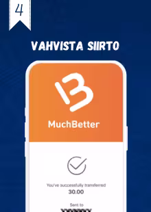 Vahvista siirto MuchBetter-lompakossasi.