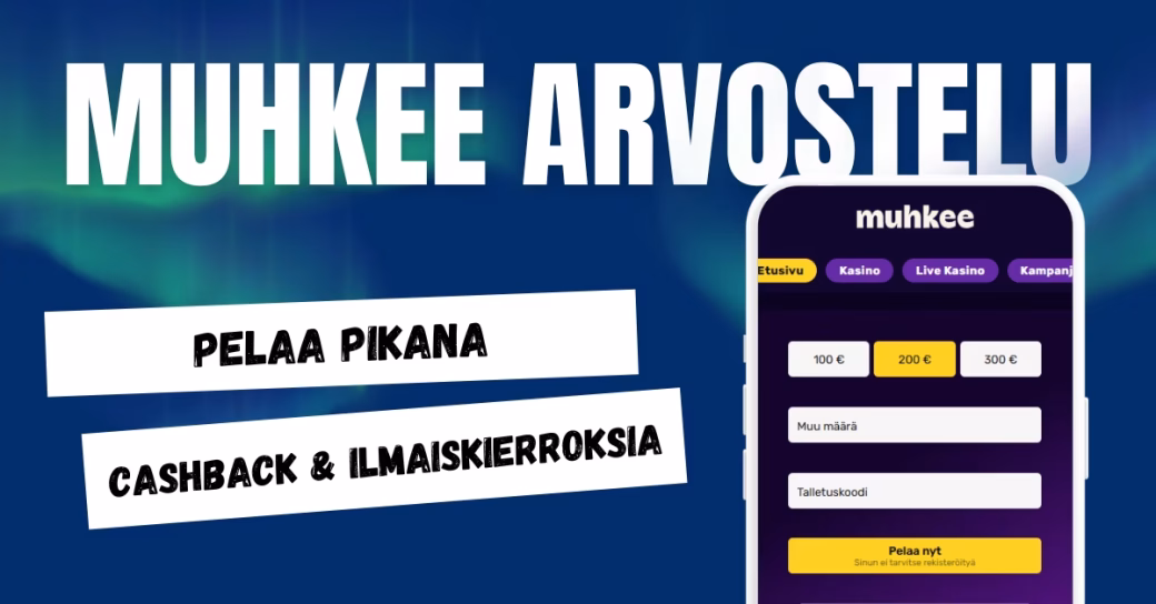 Lue Muhkee Casino arvostelu ja nappaa tervetuloetu.