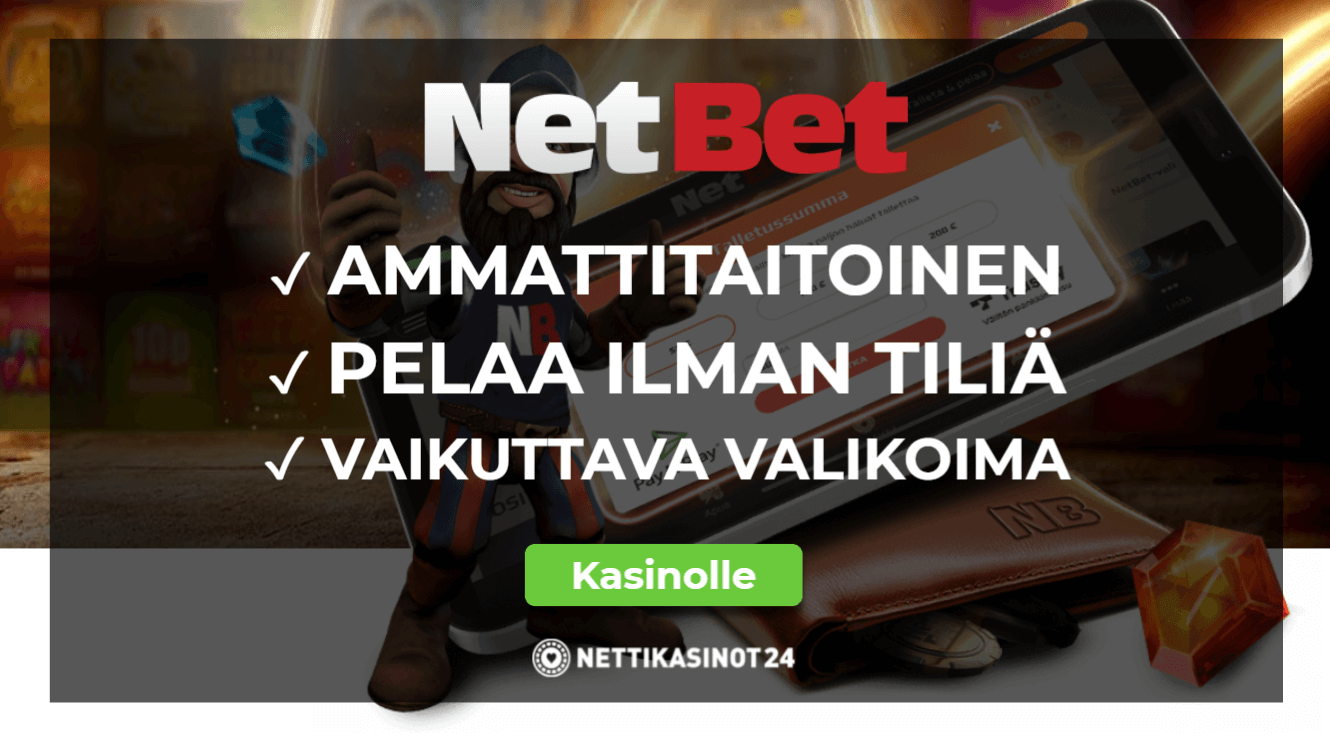 arvostelussa netbet bonukset 