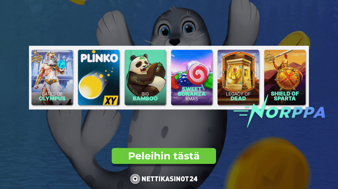 norppa kasinon pelit
