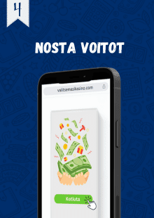 nosta voitot kasinolta