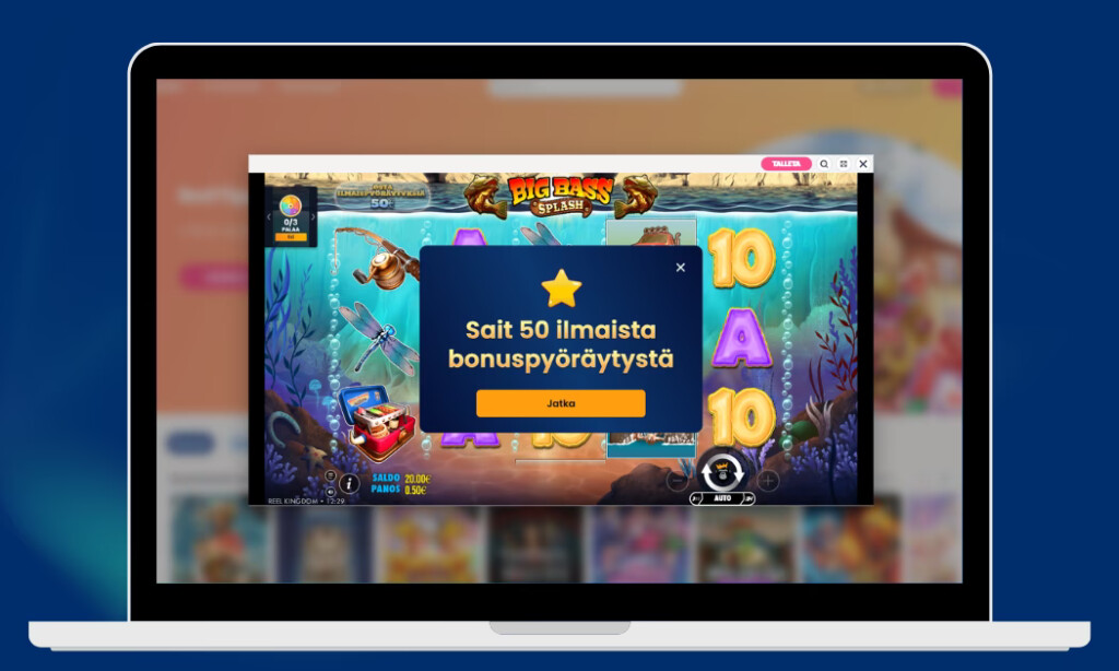 Oh! Casino kierrokset tulevat kahdessa 50 kpl erässä.