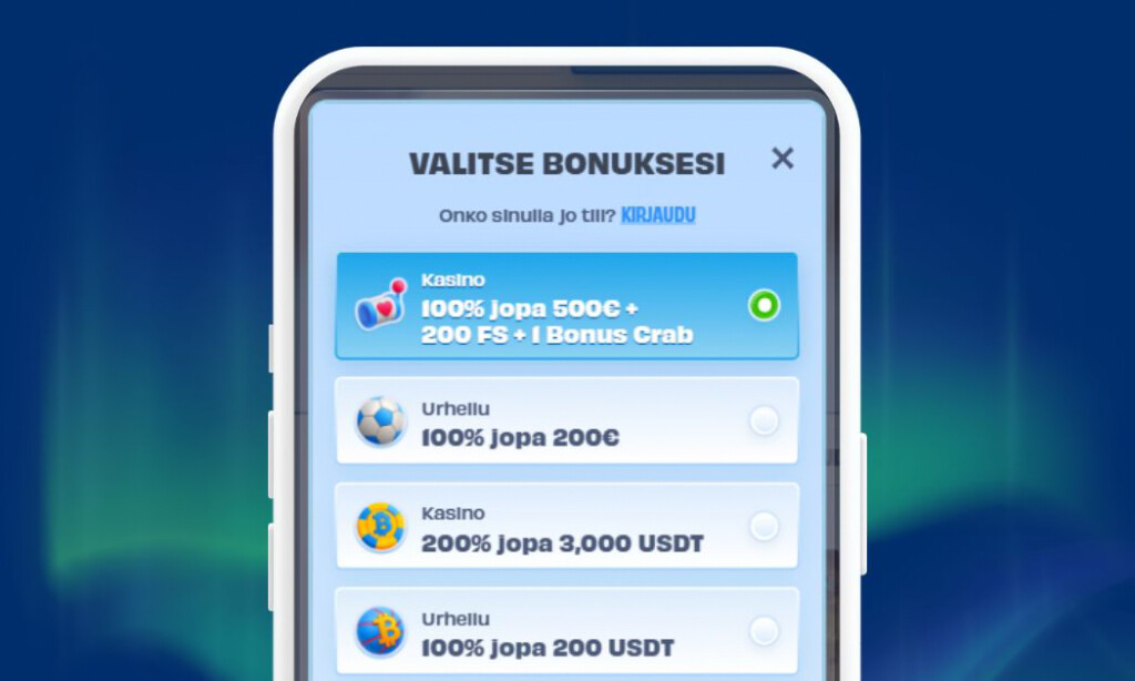 OnlySpins Casinolle rekisteröidään ensimmäisenä pelitili.