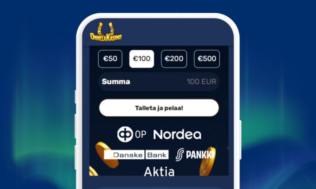 Onnela Kasinon talletukset hoitaa Trumo