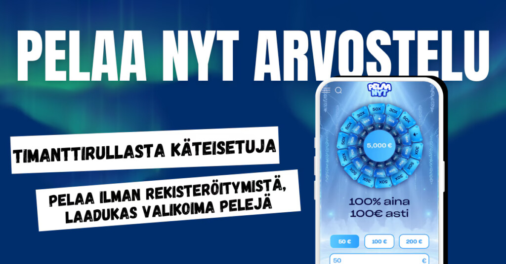 Pelaa Nyt Casinolta kierrätysvapaita etuja.