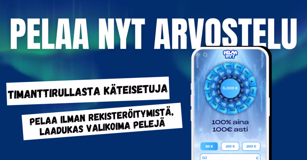 Pelaa Nyt Casinolta kierrätysvapaita etuja.
