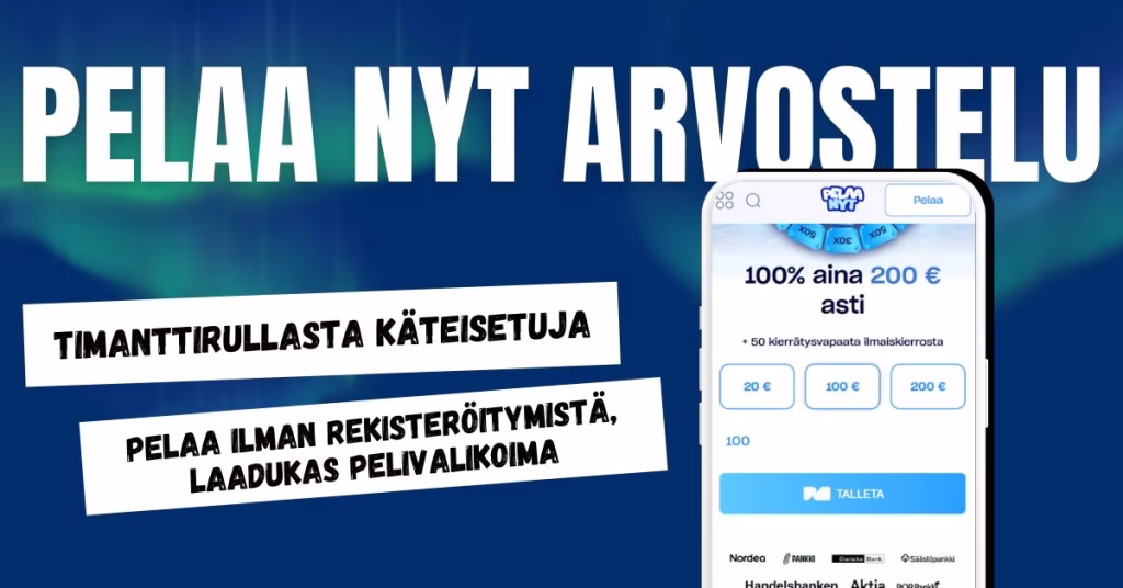 Pelaa Nyt Casinolta kierrätysvapaita etuja