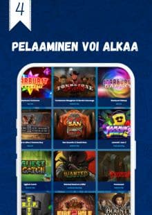 Aloita pelaaminen haluamissasi peleissä