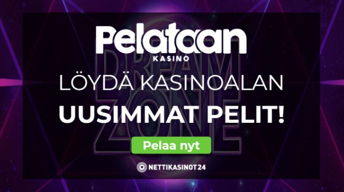 Pelataan kasinolta löydät runsaasti pelejä